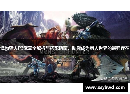 怪物猎人P3武器全解析与搭配指南，助你成为猎人世界的最强存在
